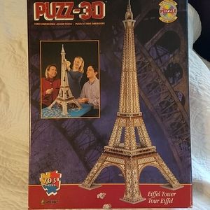 3D Jigsaw Puzzle - Eiffel Tower